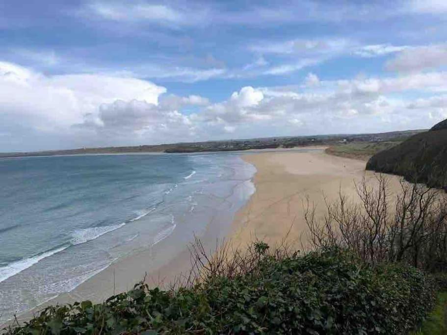 Sea View Bungalow In Carbis Bay Sleeps 6 Exterior foto